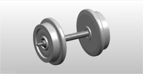 NPE NZ33256 - H0 Scheibenradsatz - Ø 11 mm (Zapfenlager einseitig isoliert)